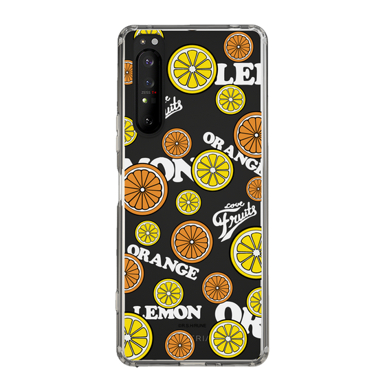 Slim Protection Case［ Rune Naito - Lemon & Orange ］
