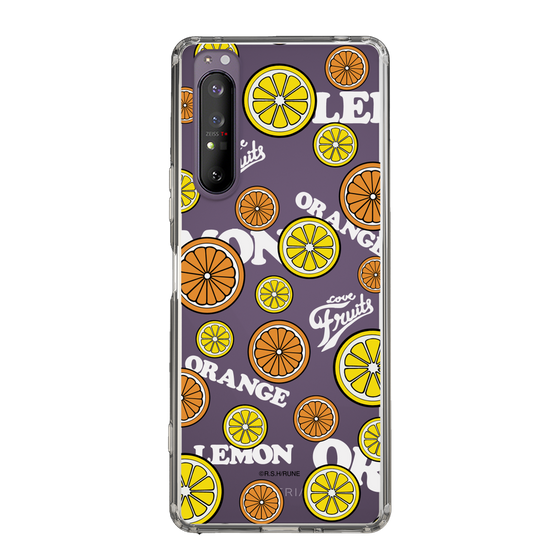 Slim Protection Case［ Rune Naito - Lemon & Orange ］