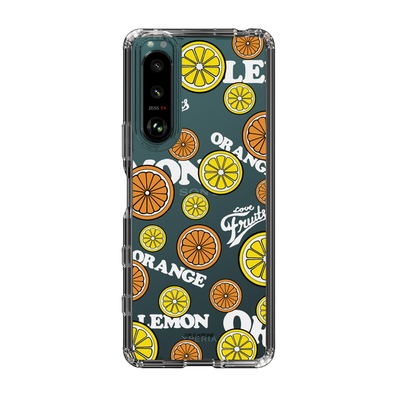 Slim Protection Case［ Rune Naito - Lemon & Orange ］