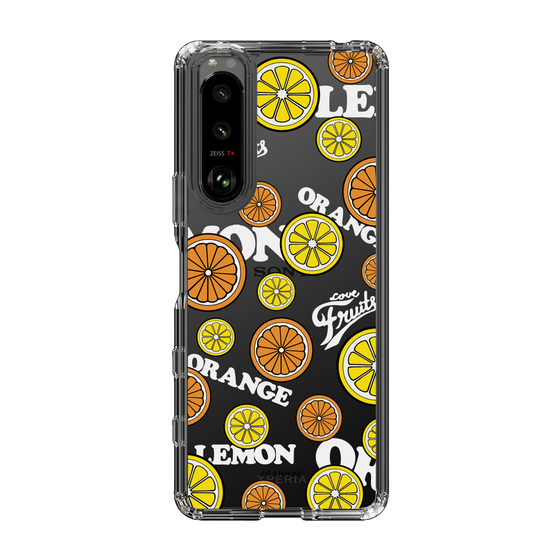 Slim Protection Case［ Rune Naito - Lemon & Orange ］
