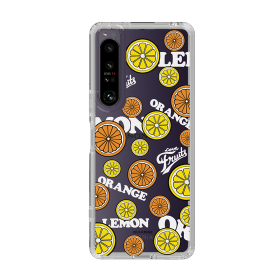 Slim Protection Case［ Rune Naito - Lemon & Orange ］