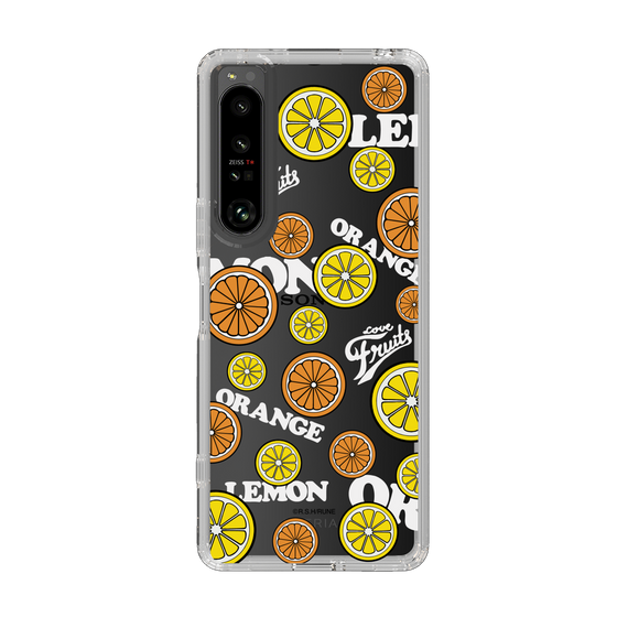 Slim Protection Case［ Rune Naito - Lemon & Orange ］