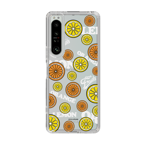 Slim Protection Case［ Rune Naito - Lemon & Orange ］