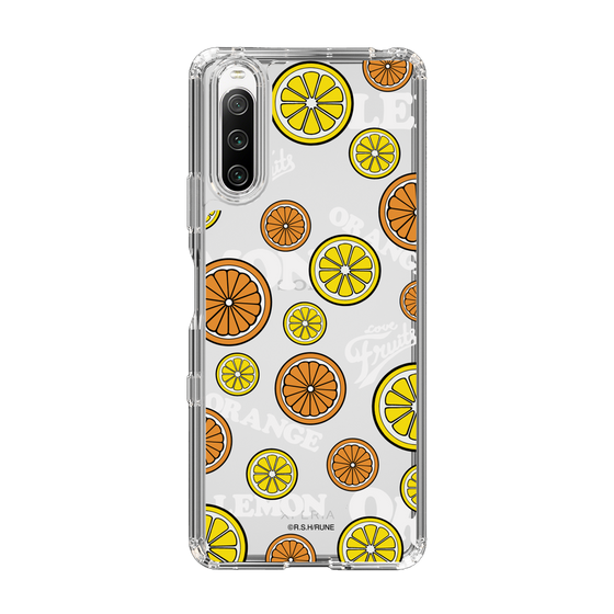 Slim Protection Case［ Rune Naito - Lemon & Orange ］