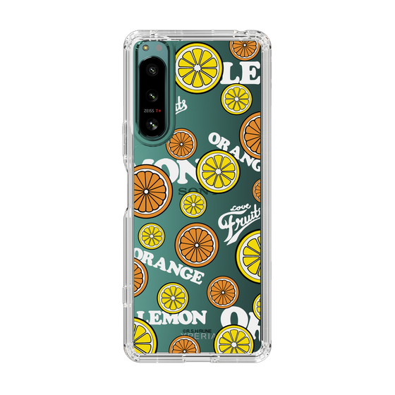 Slim Protection Case［ Rune Naito - Lemon & Orange ］