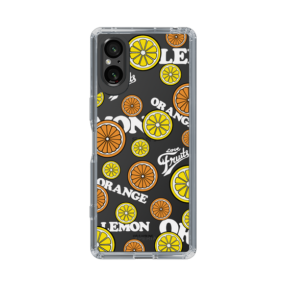 Slim Protection Case［ Rune Naito - Lemon & Orange ］