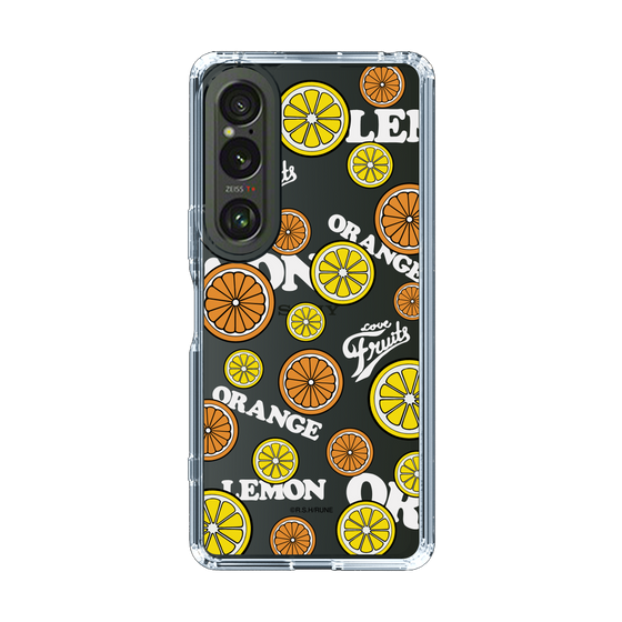 Slim Protection Case［ Rune Naito - Lemon & Orange ］