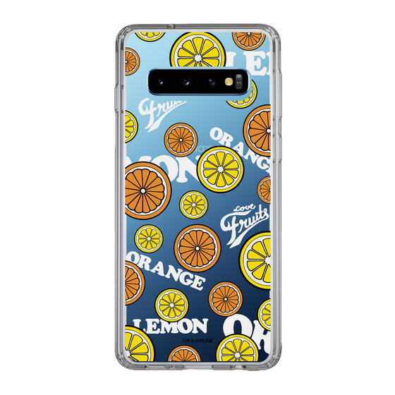 Slim Protection Case［ Rune Naito - Lemon & Orange ］
