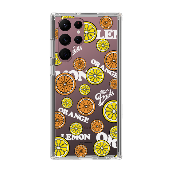 Slim Protection Case［ Rune Naito - Lemon & Orange ］