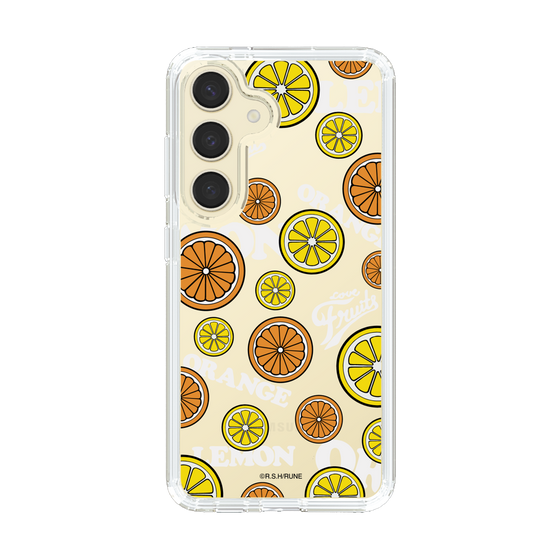 Slim Protection Case［ Rune Naito - Lemon & Orange ］
