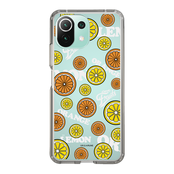 Slim Protection Case［ Rune Naito - Lemon & Orange ］