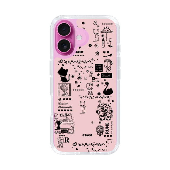 Slim Protection Case［ Rune Naito - RUNE Girl Retro & Modern - Pink ］