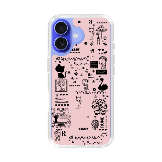 Slim Protection Case［ Rune Naito - RUNE Girl Retro & Modern - Pink ］