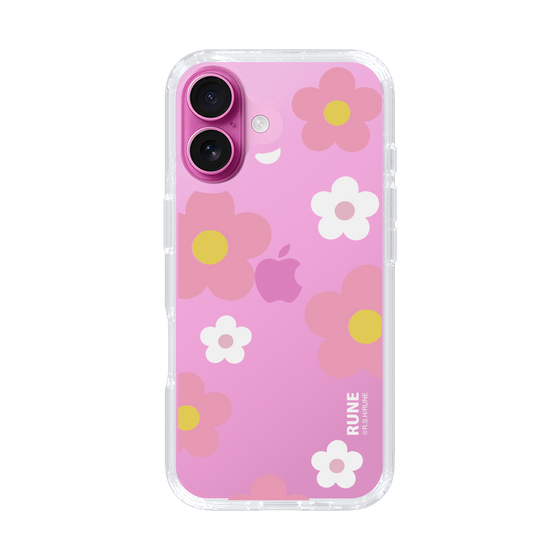 Slim Protection Case［ Rune Naito - RUNE Flower - Pink ］