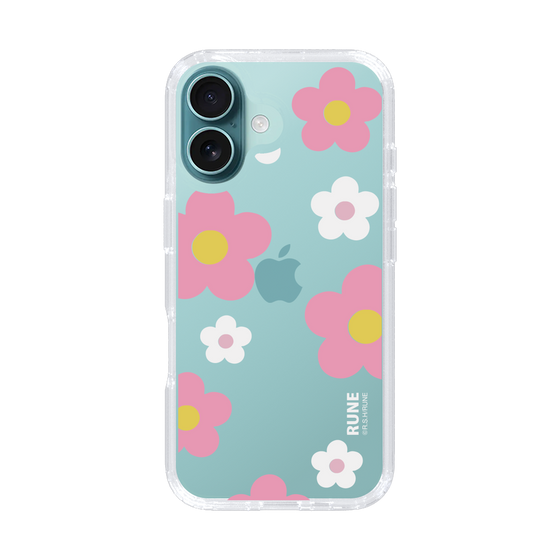 Slim Protection Case［ Rune Naito - RUNE Flower - Pink ］