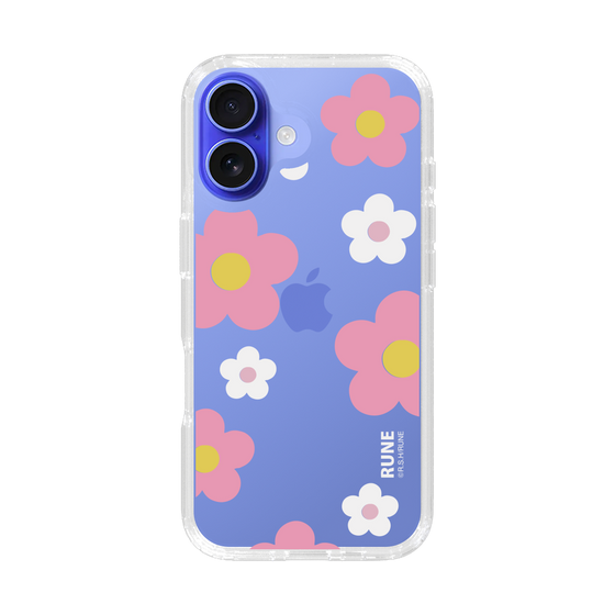 Slim Protection Case［ Rune Naito - RUNE Flower - Pink ］