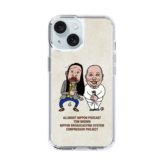 Slim Protection Case［ Nippon Broadcasting System - All Night Nippon Podcast [Tom Brown] Ivory ］