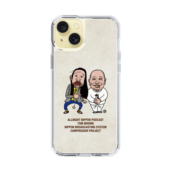 Slim Protection Case［ Nippon Broadcasting System - All Night Nippon Podcast [Tom Brown] Ivory ］