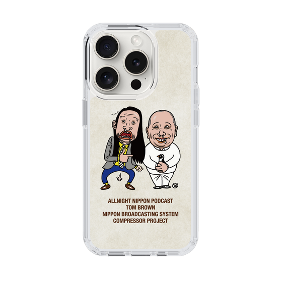 Slim Protection Case［ Nippon Broadcasting System - All Night Nippon Podcast [Tom Brown] Ivory ］