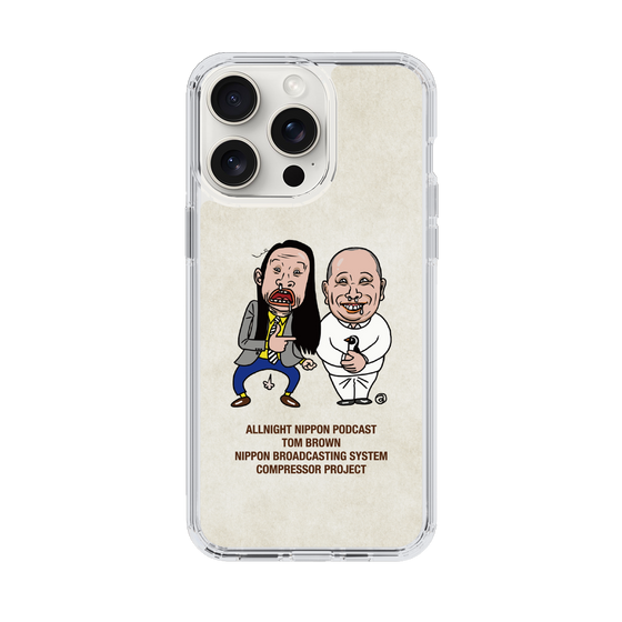 Slim Protection Case［ Nippon Broadcasting System - All Night Nippon Podcast [Tom Brown] Ivory ］