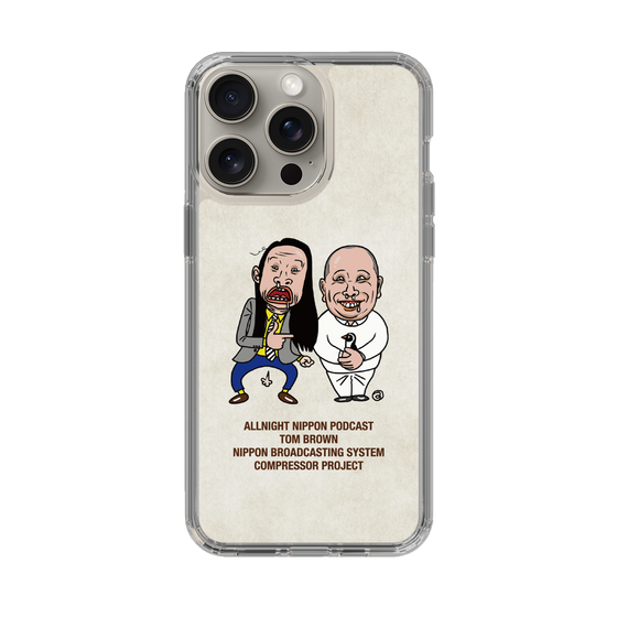 Slim Protection Case［ Nippon Broadcasting System - All Night Nippon Podcast [Tom Brown] Ivory ］