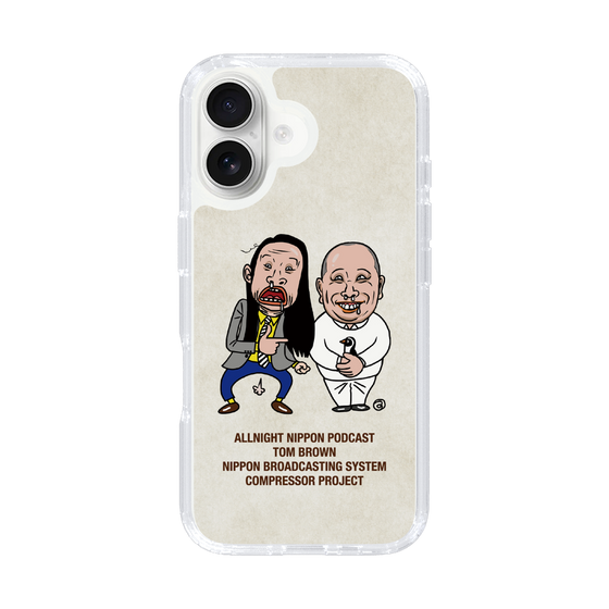 Slim Protection Case［ Nippon Broadcasting System - All Night Nippon Podcast [Tom Brown] Ivory ］