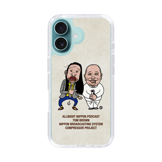 Slim Protection Case［ Nippon Broadcasting System - All Night Nippon Podcast [Tom Brown] Ivory ］