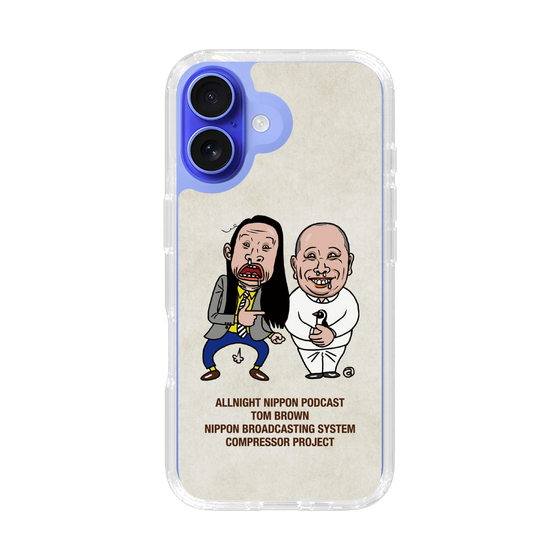 Slim Protection Case［ Nippon Broadcasting System - All Night Nippon Podcast [Tom Brown] Ivory ］