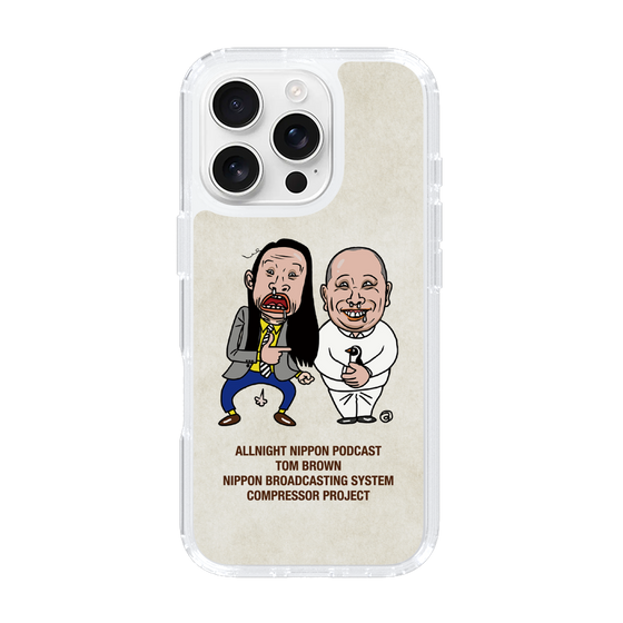 Slim Protection Case［ Nippon Broadcasting System - All Night Nippon Podcast [Tom Brown] Ivory ］