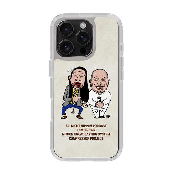 Slim Protection Case［ Nippon Broadcasting System - All Night Nippon Podcast [Tom Brown] Ivory ］