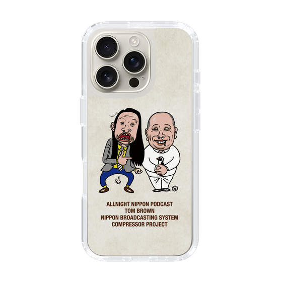 Slim Protection Case［ Nippon Broadcasting System - All Night Nippon Podcast [Tom Brown] Ivory ］