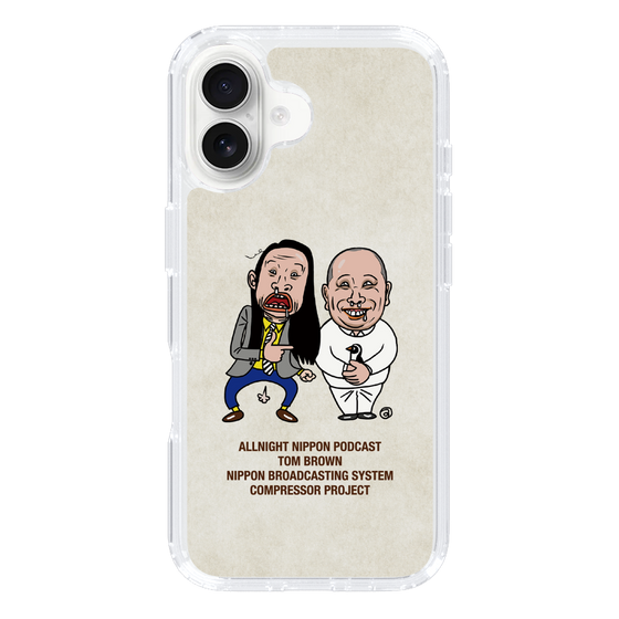 Slim Protection Case［ Nippon Broadcasting System - All Night Nippon Podcast [Tom Brown] Ivory ］
