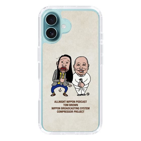 Slim Protection Case［ Nippon Broadcasting System - All Night Nippon Podcast [Tom Brown] Ivory ］