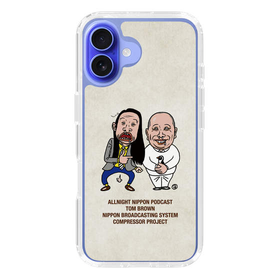 Slim Protection Case［ Nippon Broadcasting System - All Night Nippon Podcast [Tom Brown] Ivory ］