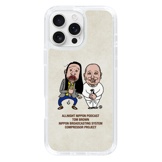 Slim Protection Case［ Nippon Broadcasting System - All Night Nippon Podcast [Tom Brown] Ivory ］