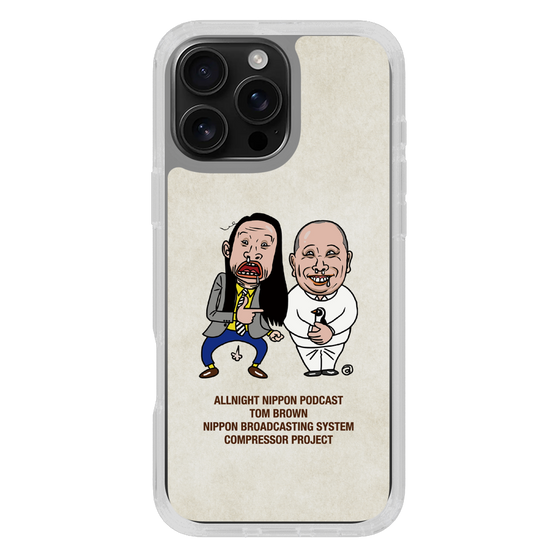 Slim Protection Case［ Nippon Broadcasting System - All Night Nippon Podcast [Tom Brown] Ivory ］