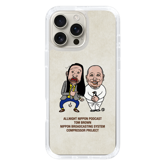 Slim Protection Case［ Nippon Broadcasting System - All Night Nippon Podcast [Tom Brown] Ivory ］