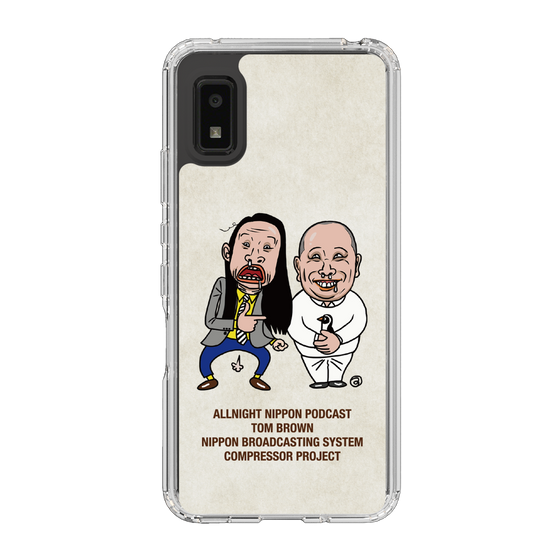 Slim Protection Case［ Nippon Broadcasting System - All Night Nippon Podcast [Tom Brown] Ivory ］