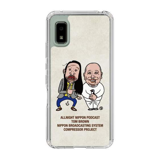 Slim Protection Case［ Nippon Broadcasting System - All Night Nippon Podcast [Tom Brown] Ivory ］