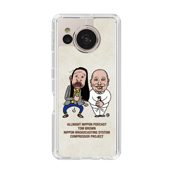 Slim Protection Case［ Nippon Broadcasting System - All Night Nippon Podcast [Tom Brown] Ivory ］