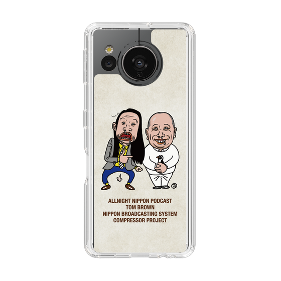 Slim Protection Case［ Nippon Broadcasting System - All Night Nippon Podcast [Tom Brown] Ivory ］