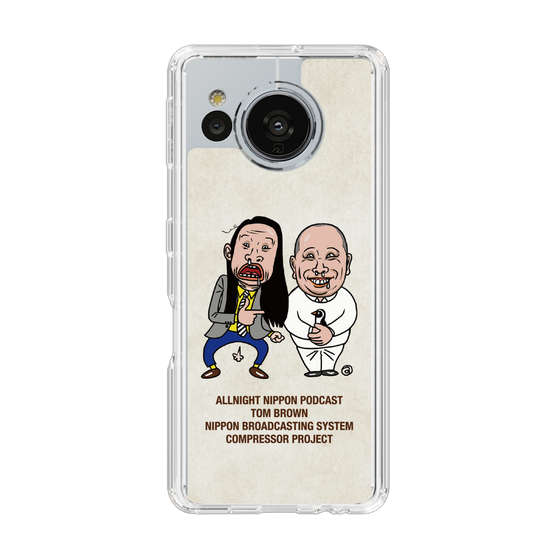 Slim Protection Case［ Nippon Broadcasting System - All Night Nippon Podcast [Tom Brown] Ivory ］
