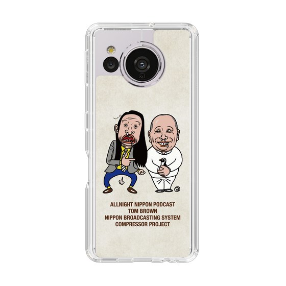 Slim Protection Case［ Nippon Broadcasting System - All Night Nippon Podcast [Tom Brown] Ivory ］