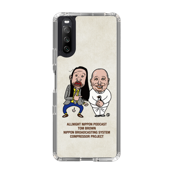 Slim Protection Case［ Nippon Broadcasting System - All Night Nippon Podcast [Tom Brown] Ivory ］