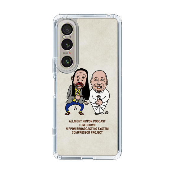 Slim Protection Case［ Nippon Broadcasting System - All Night Nippon Podcast [Tom Brown] Ivory ］
