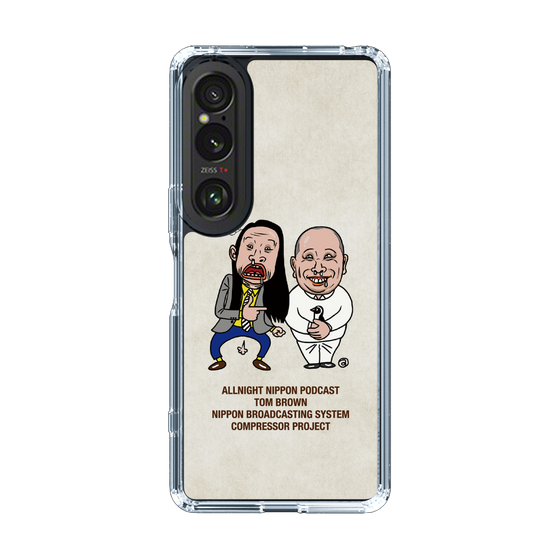 Slim Protection Case［ Nippon Broadcasting System - All Night Nippon Podcast [Tom Brown] Ivory ］