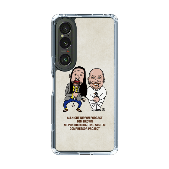 Slim Protection Case［ Nippon Broadcasting System - All Night Nippon Podcast [Tom Brown] Ivory ］
