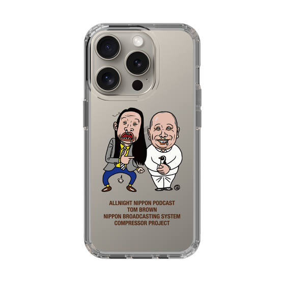 Slim Protection Case［ Nippon Broadcasting System - All Night Nippon Podcast [Tom Brown] Clear ］