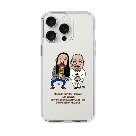 Slim Protection Case［ Nippon Broadcasting System - All Night Nippon Podcast [Tom Brown] Clear ］