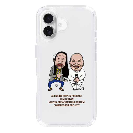 Slim Protection Case［ Nippon Broadcasting System - All Night Nippon Podcast [Tom Brown] Clear ］
